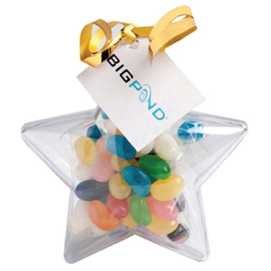 Clear Star Jelly Beans